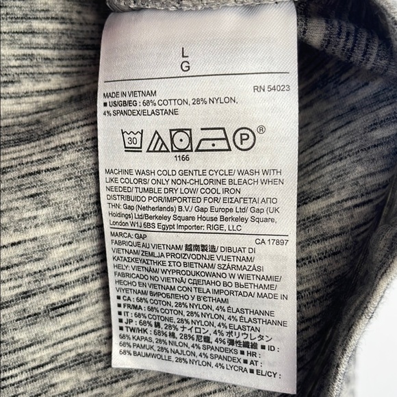 GAP Gray Skater Mini Skirt Large - Picture 8 of 13